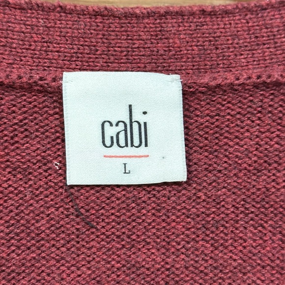 CAbi Burgundy Cardigan Sweater - Picture 3 of 6